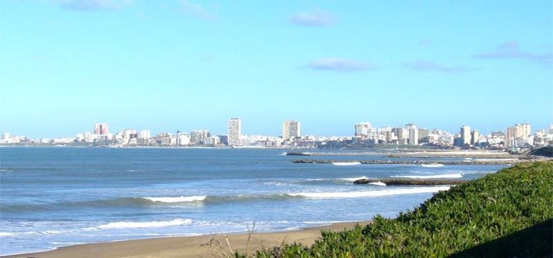 Mar del Plata Beach Argentina