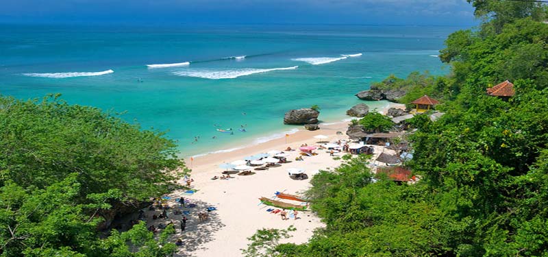 Padang Padang Beach in Bali