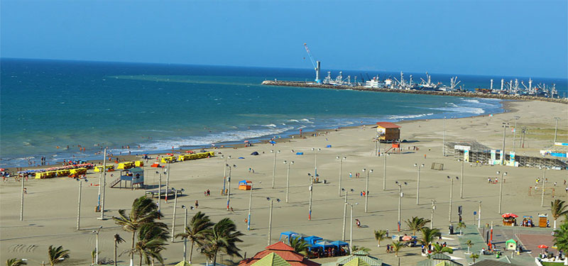 Manta Beach Ecuador