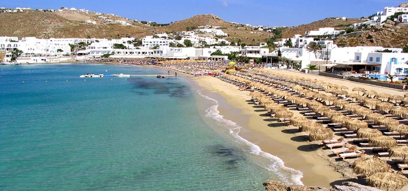 Platys Gialos Beach Greece