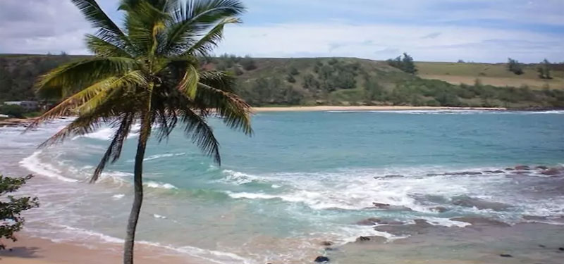 Moloa'a Beach Hawaii