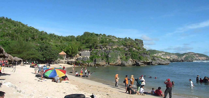 Drini Beach in Indonesia