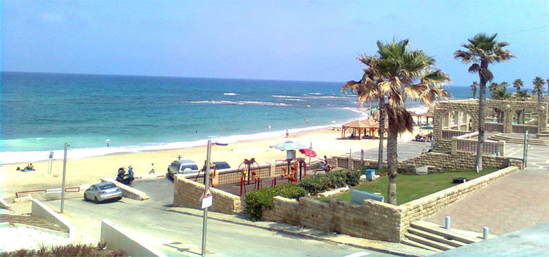 Givat Aliyah Beach in Israel