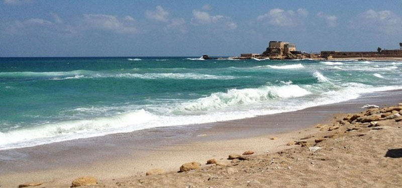 Nine Beach in Israel