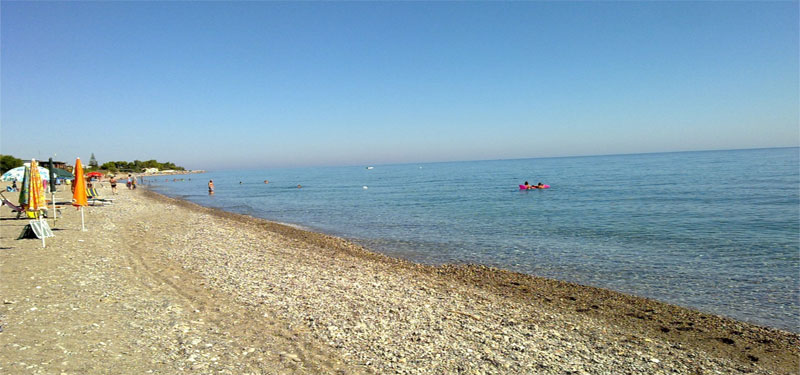 Crucoli Beach in Italy