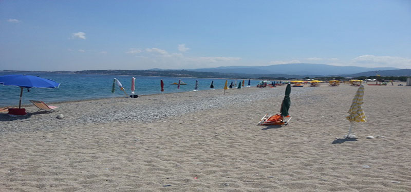 Montepaone Beach in Italy