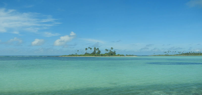 Outer Islands Beach in Kiribati