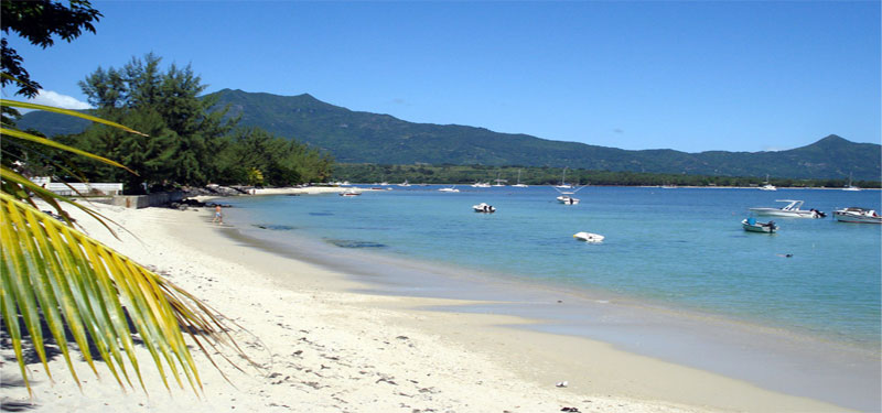 La Preneuse Beach in Mauritius