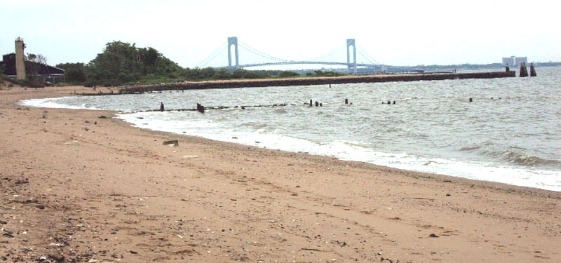 Great Kills Beach in New York