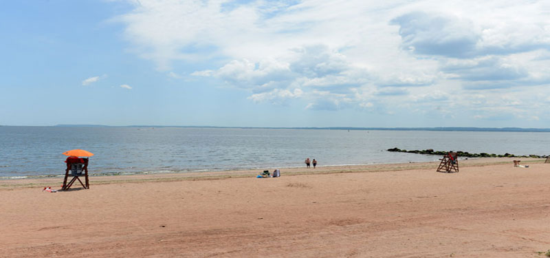 Orchard Beach in New York