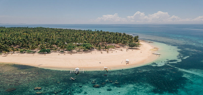 Corregidor Island Beach in Philippines