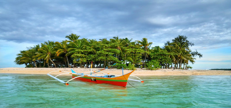 Guyam Island Beach in Philippines