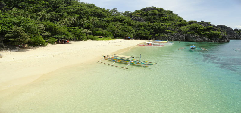 Matukad Island Beach in Philippines