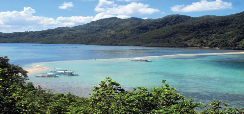 Minalayo Beach in Philippines
