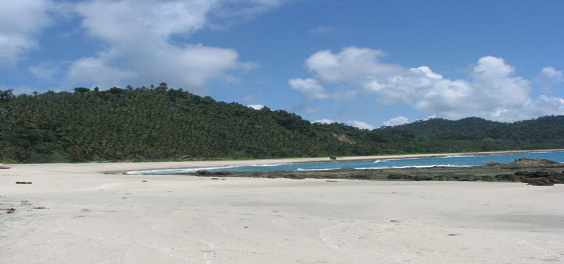 San Ildefonso Beach in Philippines