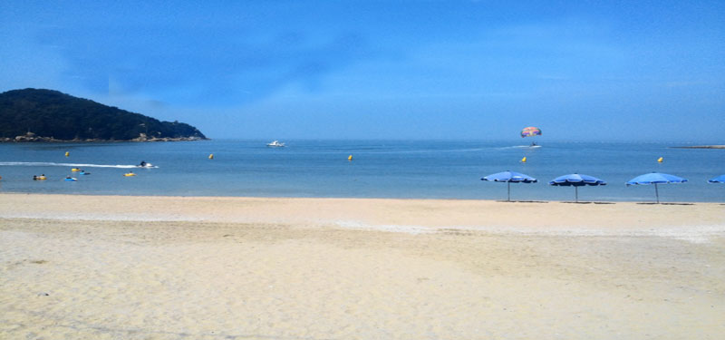 Eulwangni Beach in South Korea