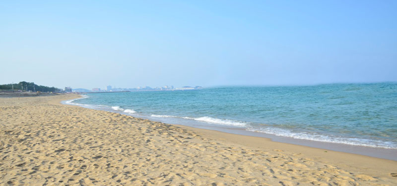 Sokcho Beach in South Korea